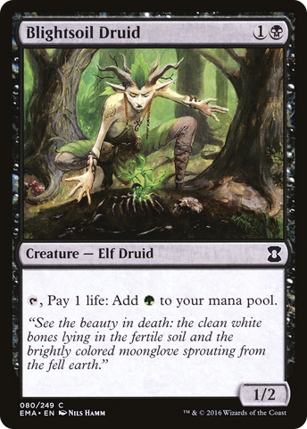 {C} Blightsoil Druid [Eternal Masters][EMA 080]