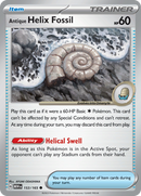 [TR] Antique Helix Fossil (153/165) [Scarlet & Violet: 151]