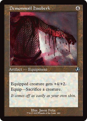 {C} Demonmail Hauberk (Retro Frame) [Innistrad Remastered][INR 442]
