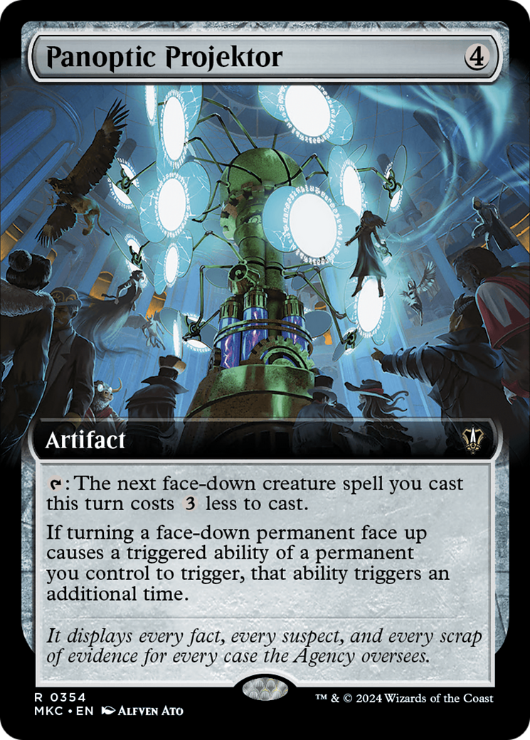 {R} Panoptic Projektor (Extended Art) [Murders at Karlov Manor Commander][MKC 354]