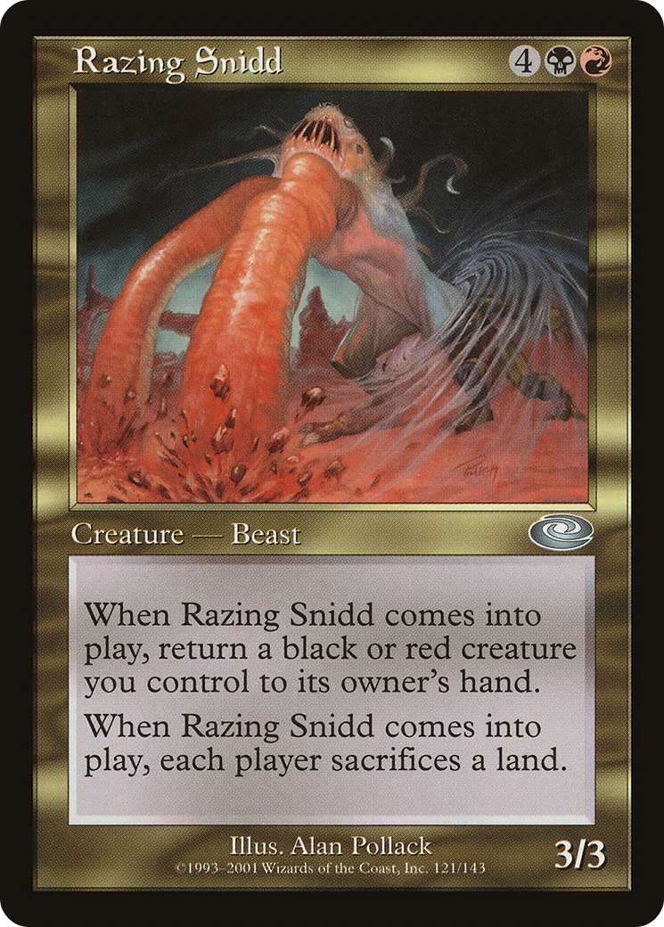 {C} Razing Snidd [Planeshift][PLS 121]