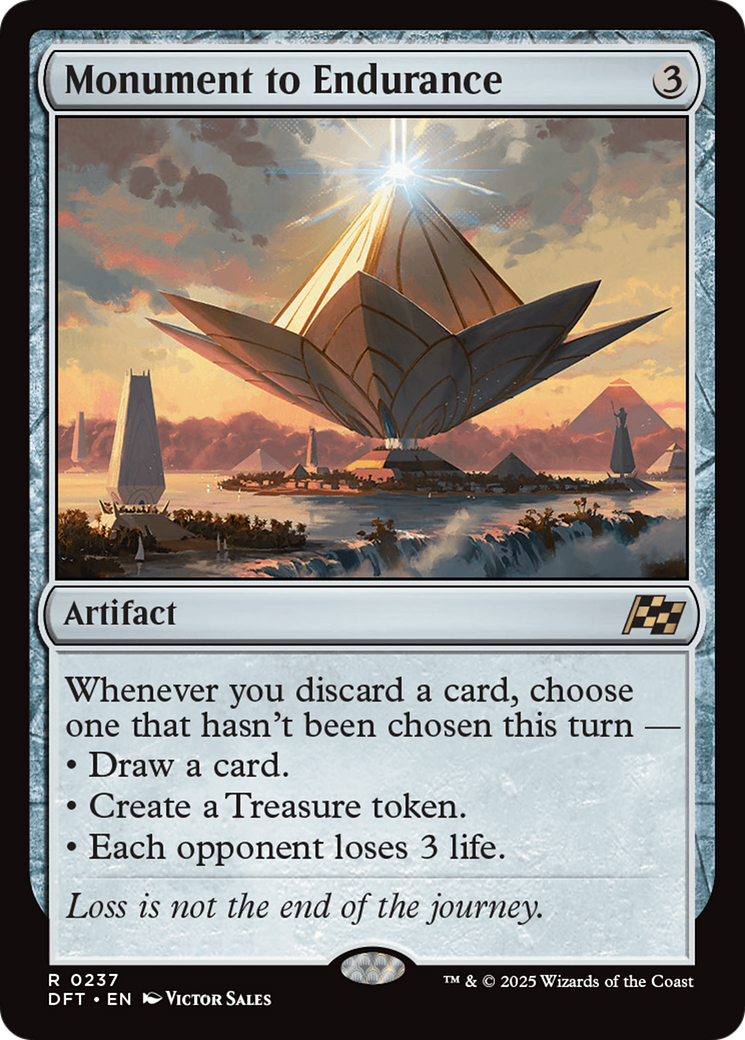{@R} Monument to Endurance [Aetherdrift][DFT 237]
