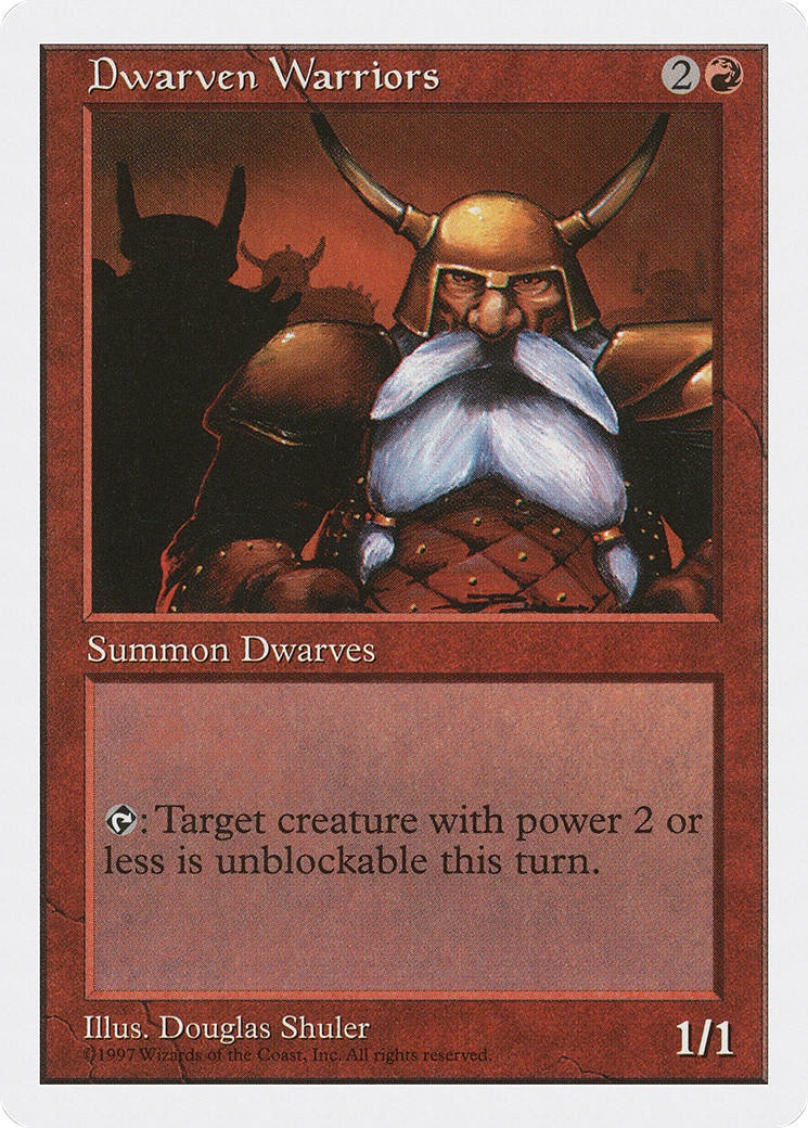 {C} Dwarven Warriors [Fifth Edition][5ED 222]