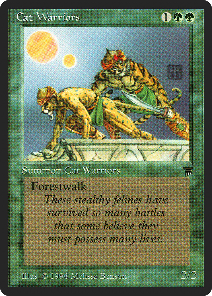 {C} Cat Warriors [Legends][LEG 177]