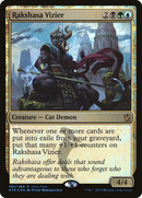 {R} Rakshasa Vizier (Intro Pack) [Khans of Tarkir Promos][PA KTK 193]
