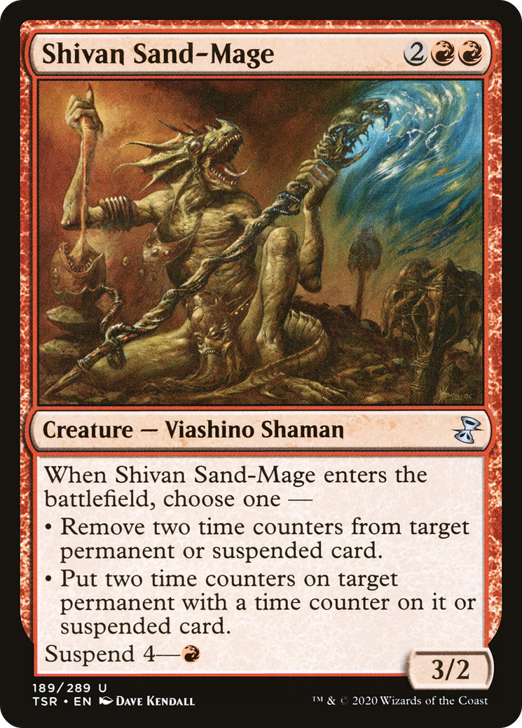 {C} Shivan Sand-Mage [Time Spiral Remastered][TSR 189]