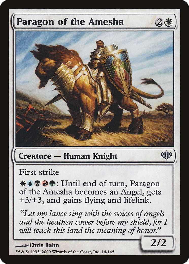 {C} Paragon of the Amesha [Conflux][CON 014]