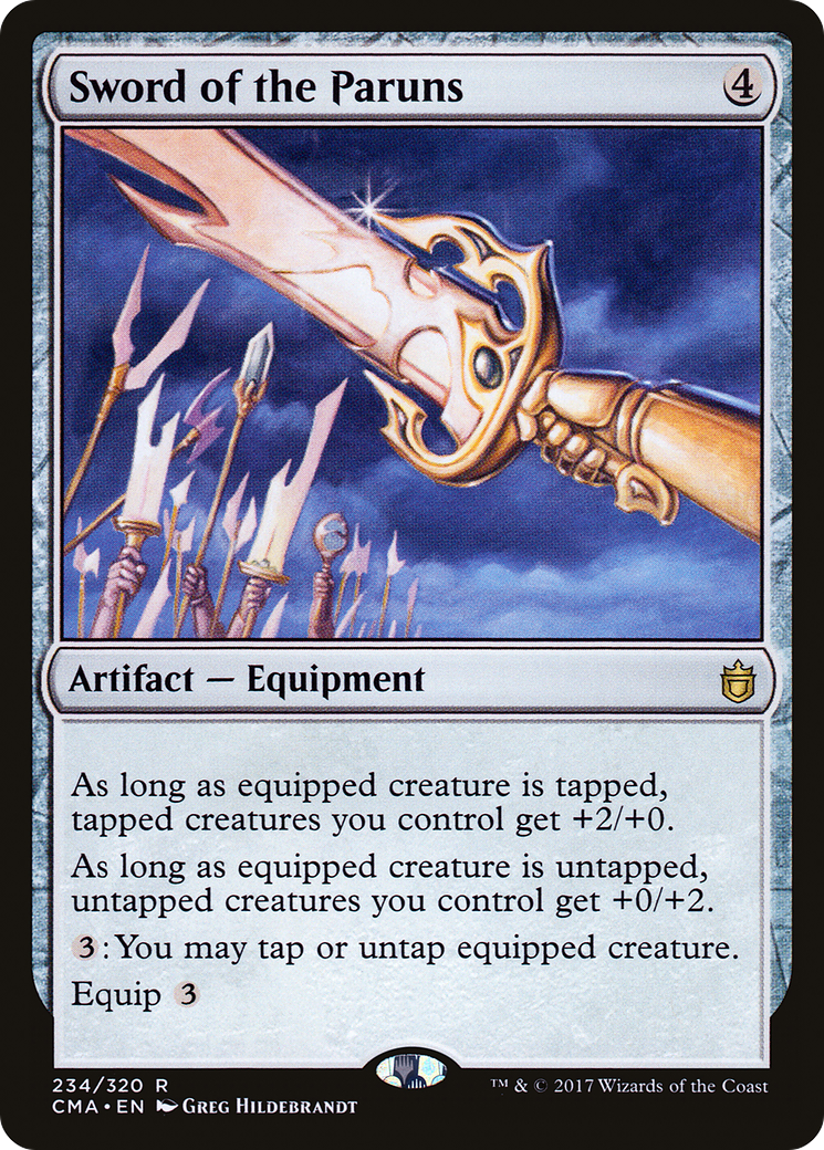 {R} Sword of the Paruns [Commander Anthology][CMA 234]
