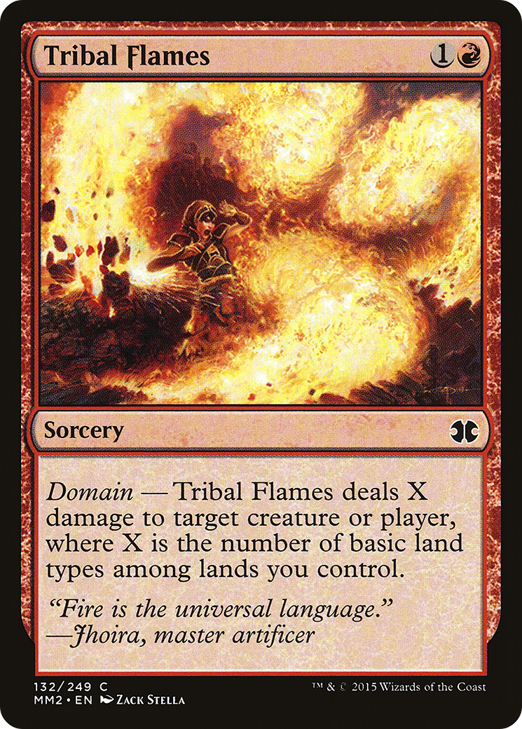 {C} Tribal Flames [Modern Masters 2015][MM2 132]