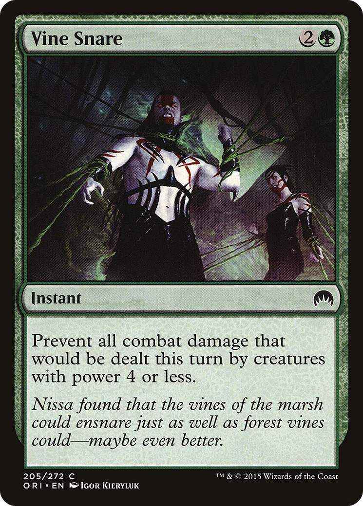 {C} Vine Snare [Magic Origins][ORI 205]