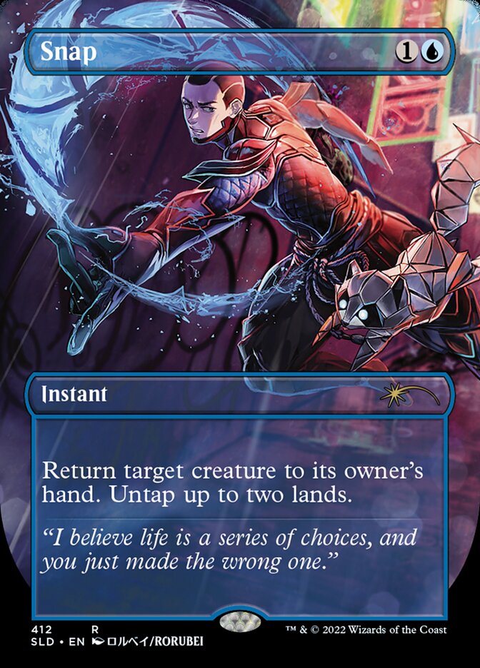 {R} Snap (Borderless) [Secret Lair Drop Series][SLD 412]