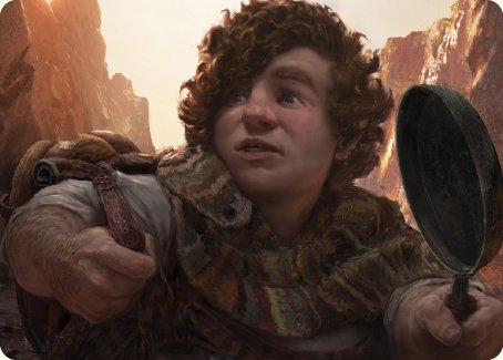{A} Sam, Loyal Attendant Art Card [The Lord of the Rings: Tales of Middle-earth Art Series][ALTR 058]