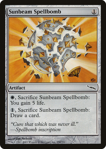 {C} Sunbeam Spellbomb [Mirrodin][MRD 250]