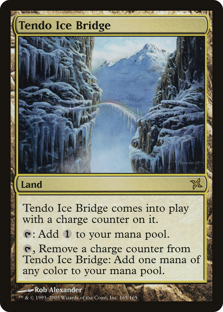 {R} Tendo Ice Bridge [Betrayers of Kamigawa][BOK 165] - Misty Mountain Games