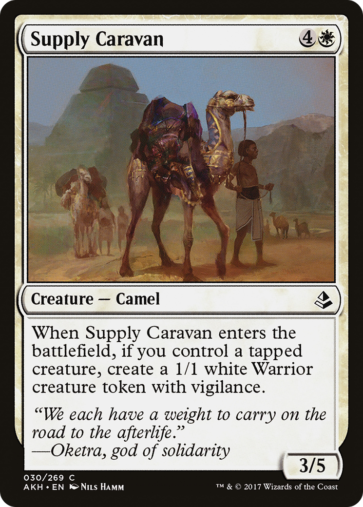 {C} Supply Caravan [Amonkhet][AKH 030]