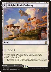 {R} Brightclimb Pathway // Grimclimb Pathway [Zendikar Rising][ZNR 259]