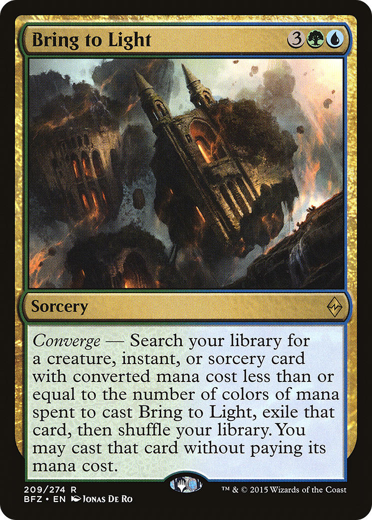 {R} Bring to Light [Battle for Zendikar][BFZ 209] - Misty Mountain Games