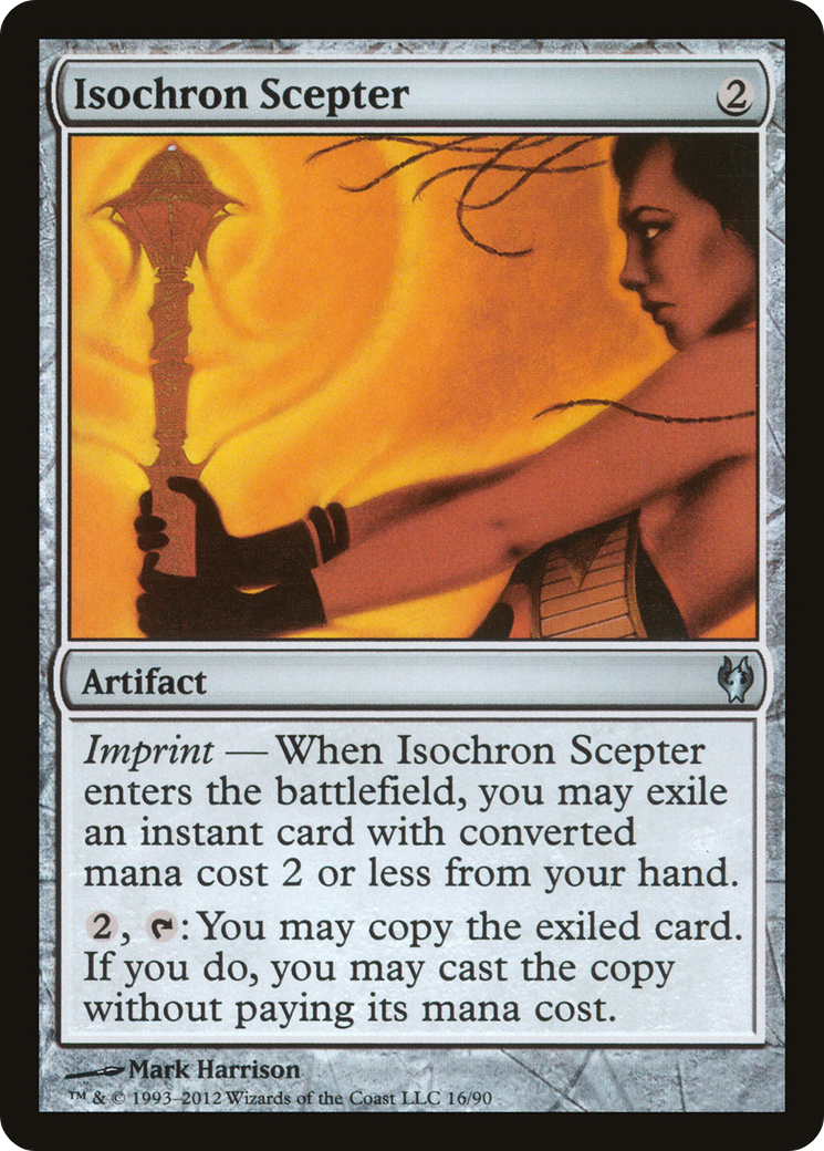 {C} Isochron Scepter [Duel Decks: Izzet vs. Golgari][DDJ 016]