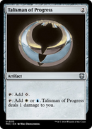 {C} Talisman of Progress (Ripple Foil) [Modern Horizons 3 Commander][RPF M3C 313]