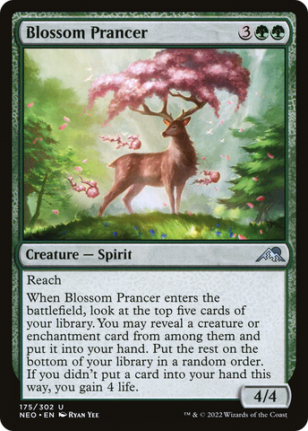 {C} Blossom Prancer [Kamigawa: Neon Dynasty][NEO 175]
