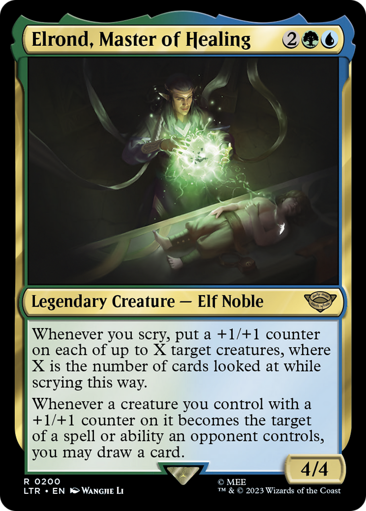 {R} Elrond, Master of Healing [The Lord of the Rings: Tales of Middle-Earth][LTR 200]