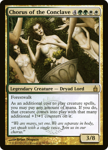 {R} Chorus of the Conclave [Ravnica: City of Guilds][RAV 195]