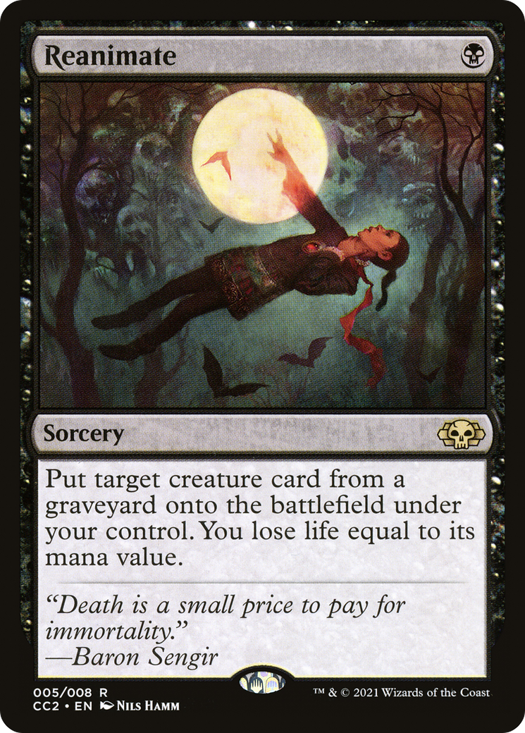 {R} Reanimate [Commander Collection: Black][CC2 005]