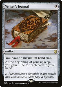{R} Venser's Journal [Commander 2021][C21 273] - Misty Mountain Games