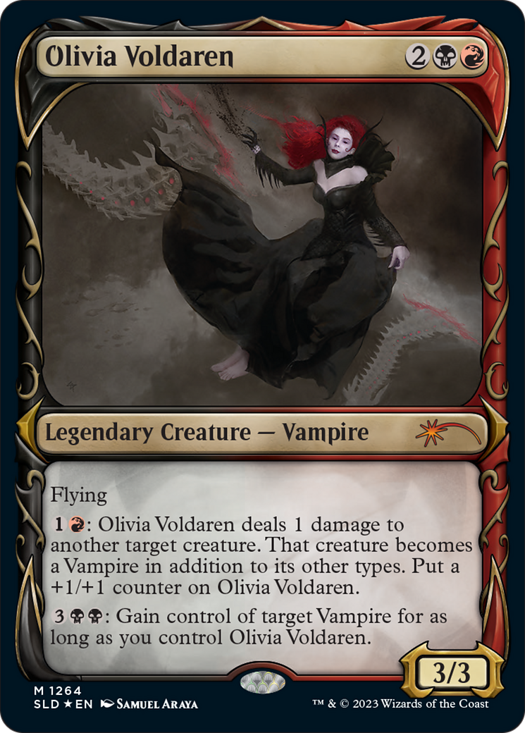 {R} Olivia Voldaren (Halo Foil) [Secret Lair Drop Series][SLD 1264]
