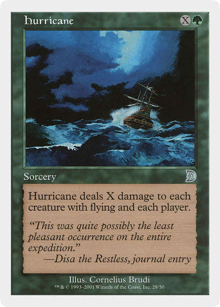 {C} Hurricane [Deckmasters][DKM 028]
