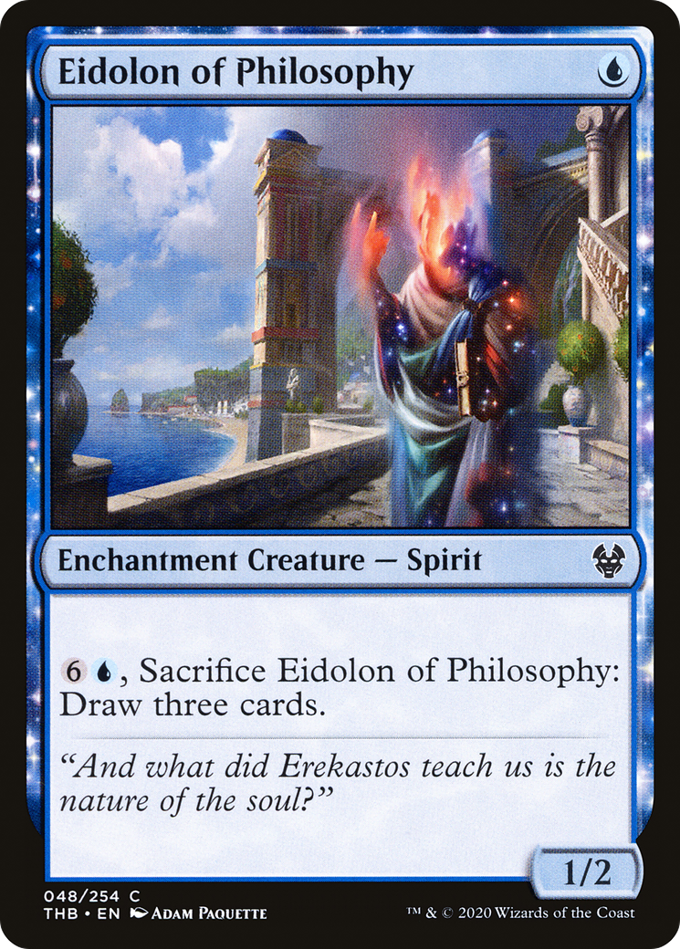 {C} Eidolon of Philosophy [Theros Beyond Death][THB 048]