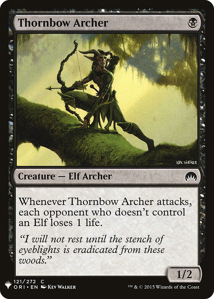 {C} Thornbow Archer [Mystery Booster][LS ORI 121]