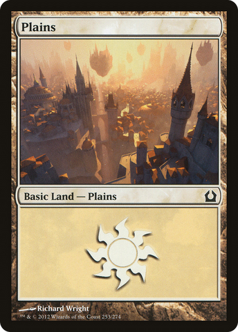 {B}[RTR 253] Plains (253) [Return to Ravnica]