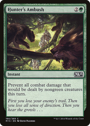 {C} Hunter's Ambush [Magic 2015][M15 180]