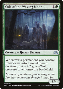 {C} Cult of the Waxing Moon [Shadows over Innistrad][SOI 201]