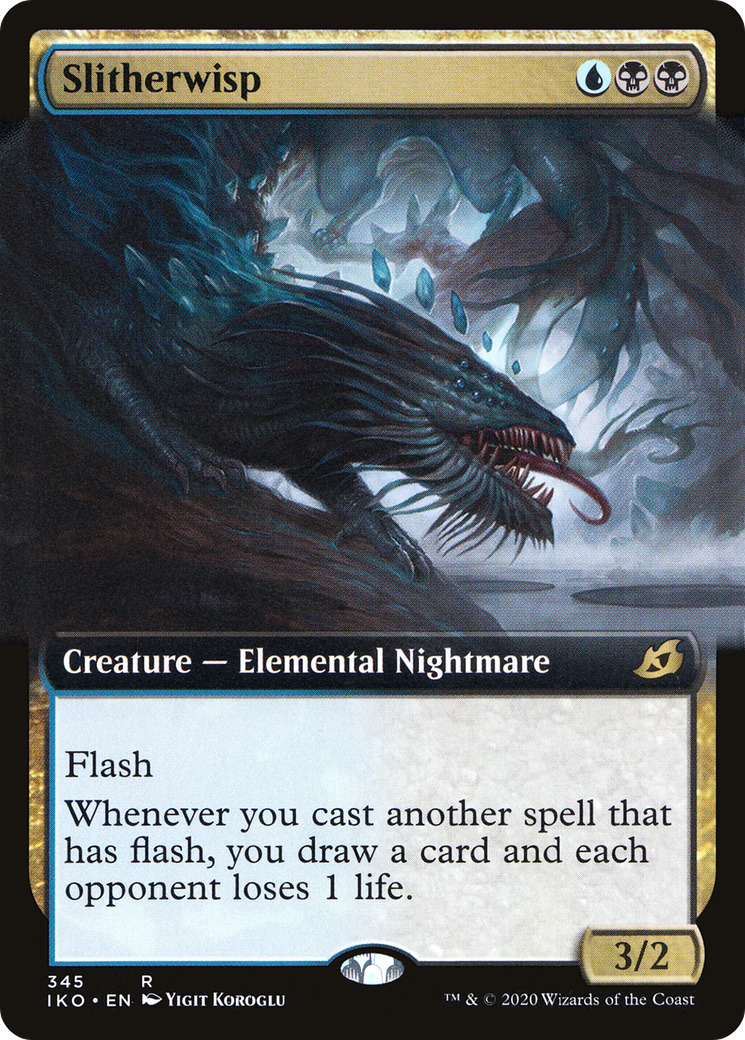 {R} Slitherwisp (Extended Art) [Ikoria: Lair of Behemoths][IKO 345]