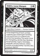 {C} Oddric, Lunar Marquis [Mystery Booster 2 Playtest Cards][MB2 PLAYTEST]