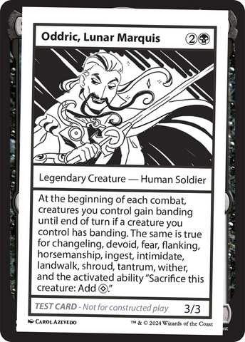 {C} Oddric, Lunar Marquis [Mystery Booster 2 Playtest Cards][MB2 PLAYTEST]