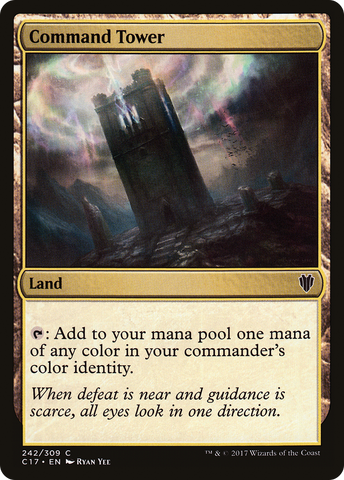 {C} Command Tower [Commander 2017][C17 242]