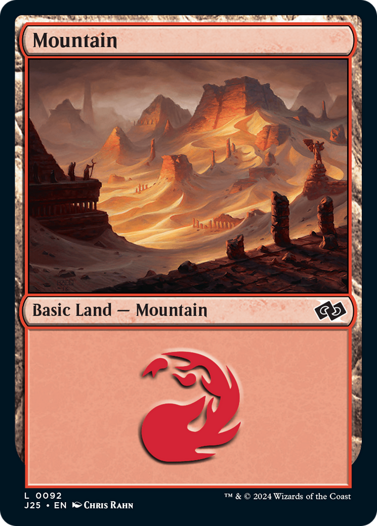 {B}[J25 092] Mountain (92) [Foundations Jumpstart]