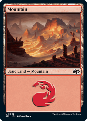 {B}[J25 092] Mountain (92) [Foundations Jumpstart]