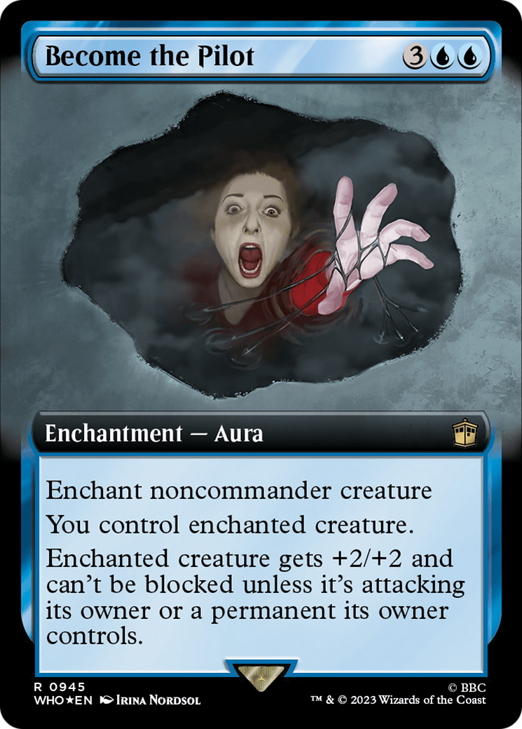 {R} Become the Pilot (Extended Art) (Surge Foil) [Doctor Who][WHO 945]