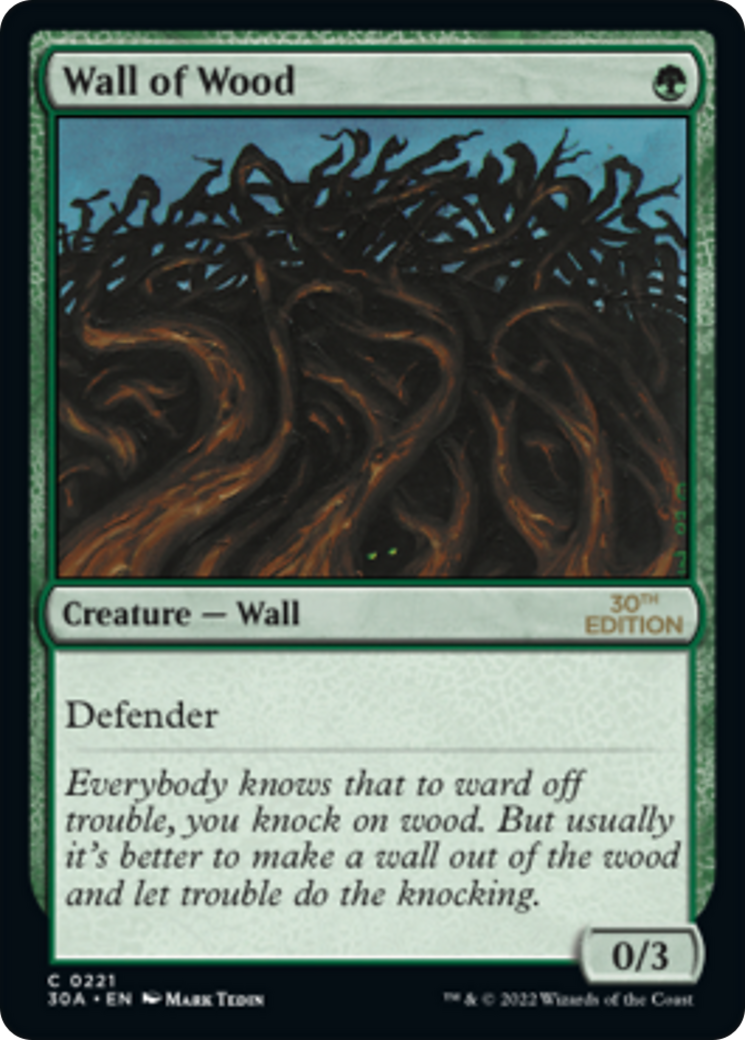 {C} Wall of Wood [30th Anniversary Edition][30A 221]