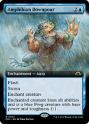 {R} Amphibian Downpour (Extended Art) [Modern Horizons 3][MH3 449]