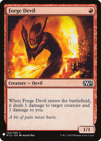 {C} Forge Devil [Mystery Booster][LS M15 140]