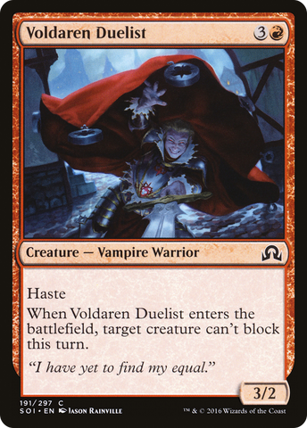 {C} Voldaren Duelist [Shadows over Innistrad][SOI 191]