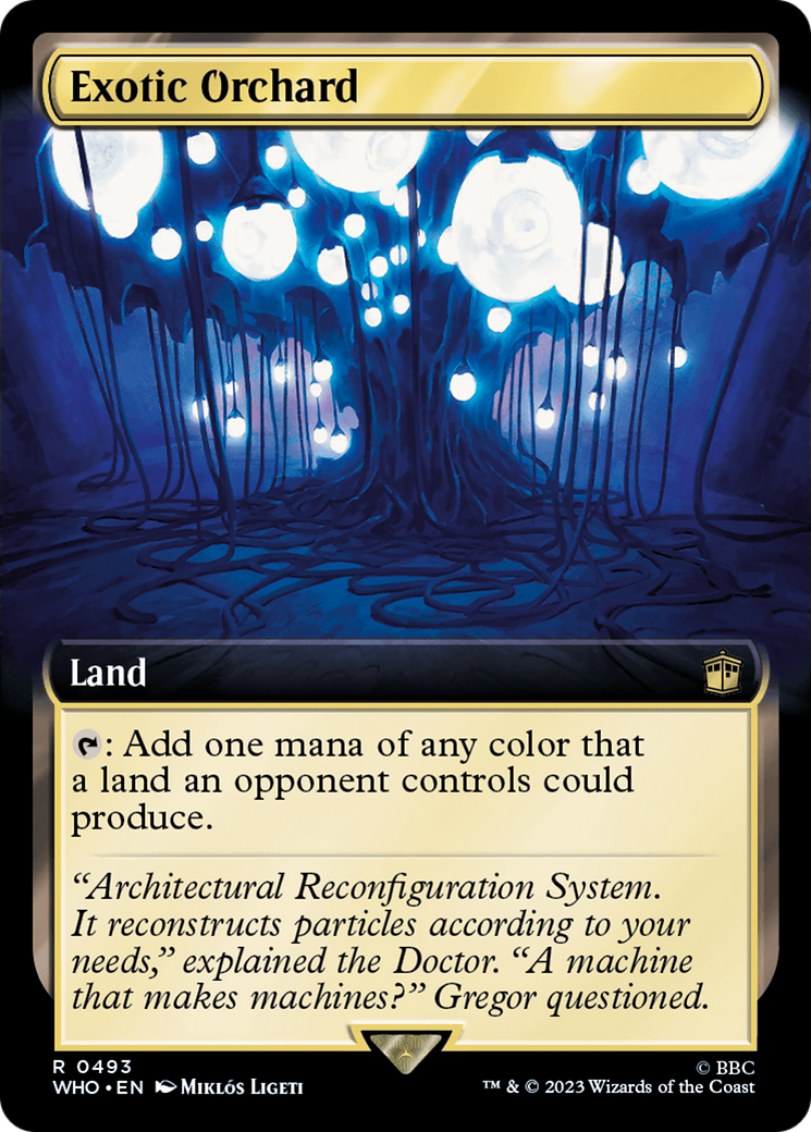{R} Exotic Orchard (Extended Art) [Doctor Who][WHO 493]