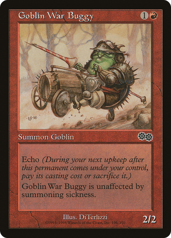 {C} Goblin War Buggy [Urza's Saga][USG 196]