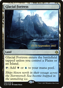 {R} Glacial Fortress [Ixalan Prerelease Promos][PR XLN 255]