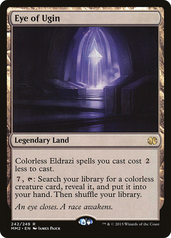 {R} Eye of Ugin [Modern Masters 2015][MM2 242]